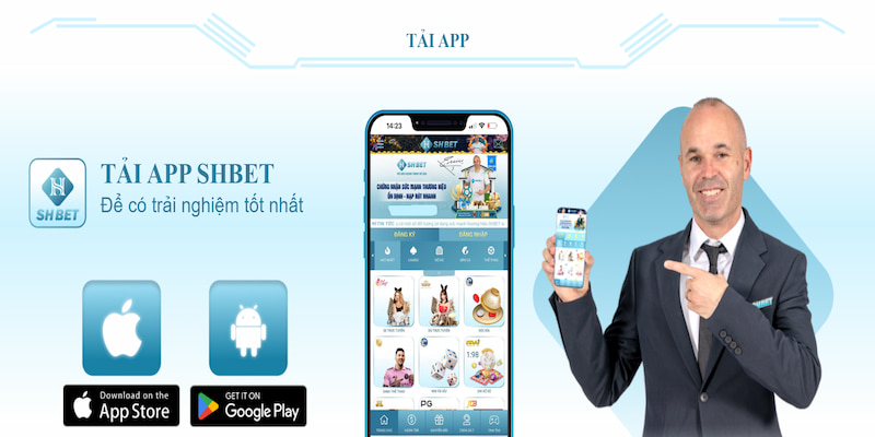 Sử dụng app SHbet cho di động không lo bị chặn
